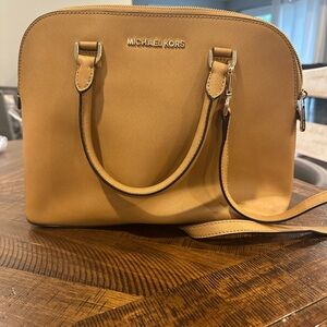 Michael Kors Tan Leather Handbag